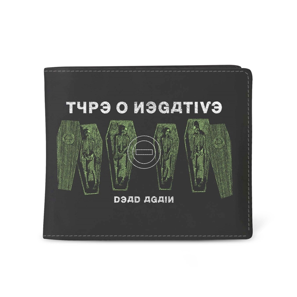 Rocksax Type O Negative - Dead Again Bifold wallet - Black